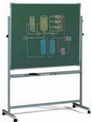 pizarra cabellete volteable